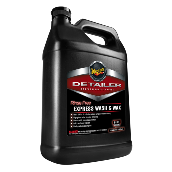 Meguiar’s Rinse Free express wash & Wax 1 Gallon / 3.78 L