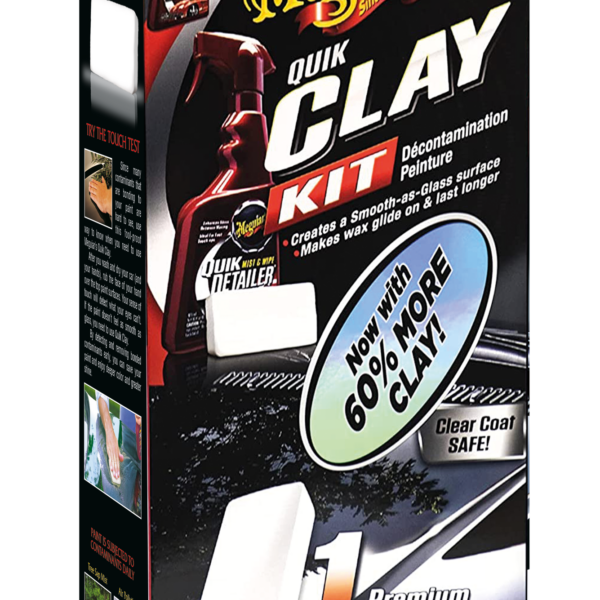 Meguiar's Quik Clay Starter Kit Clay w/ 16oz A33