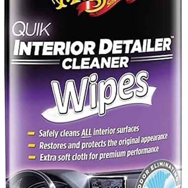 Meguiar’s Quik Interior Detailer wipes