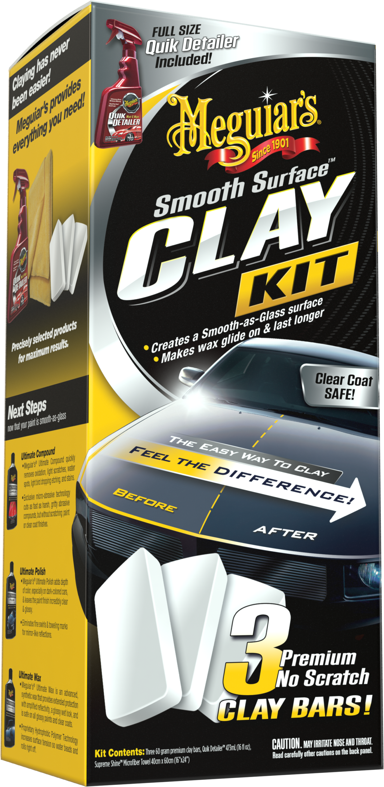 Meguiar’s Smooth Surface Clay Kit
