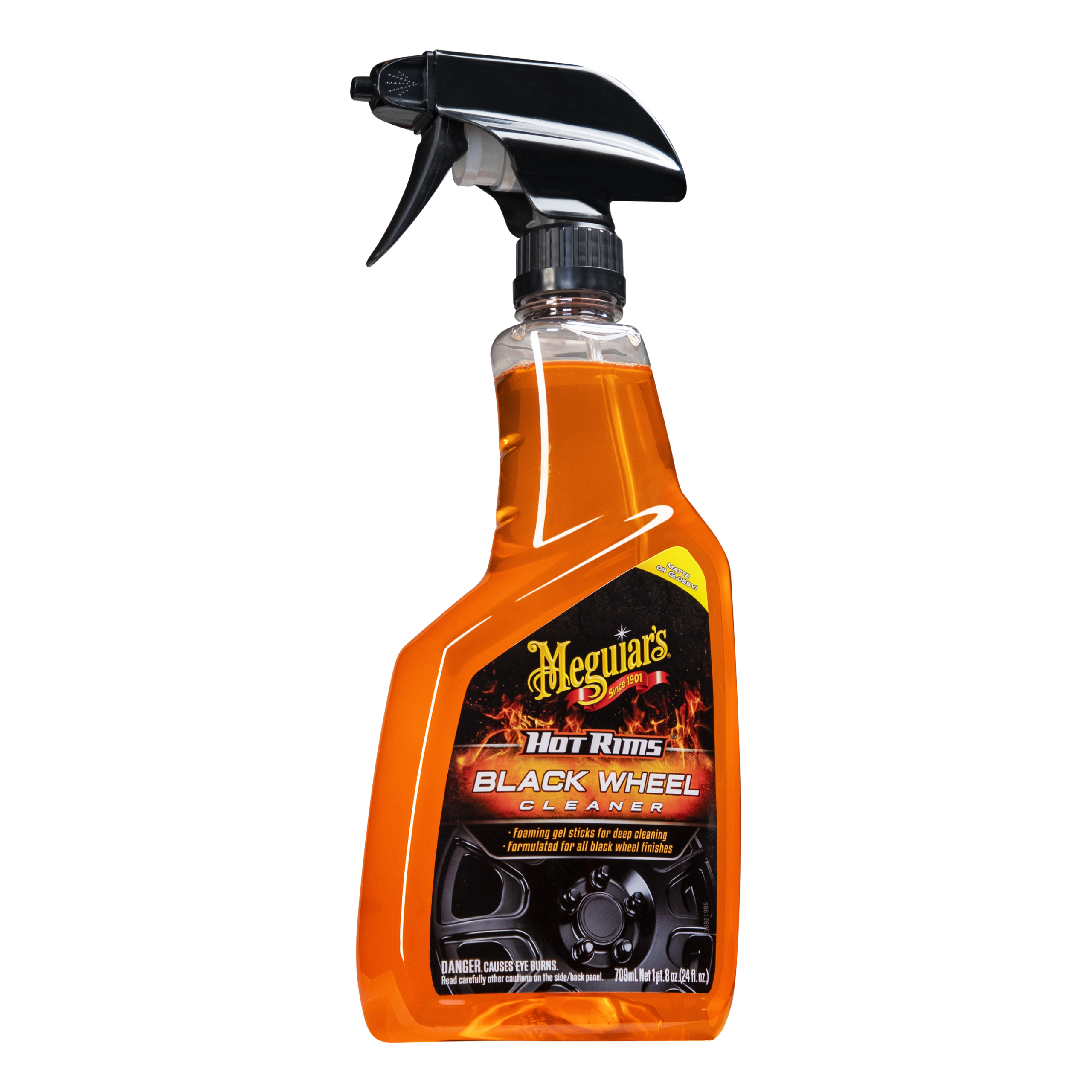 Meguiar's Hot Rims Black Wheel Cleaner 24 oz / 710 ml
