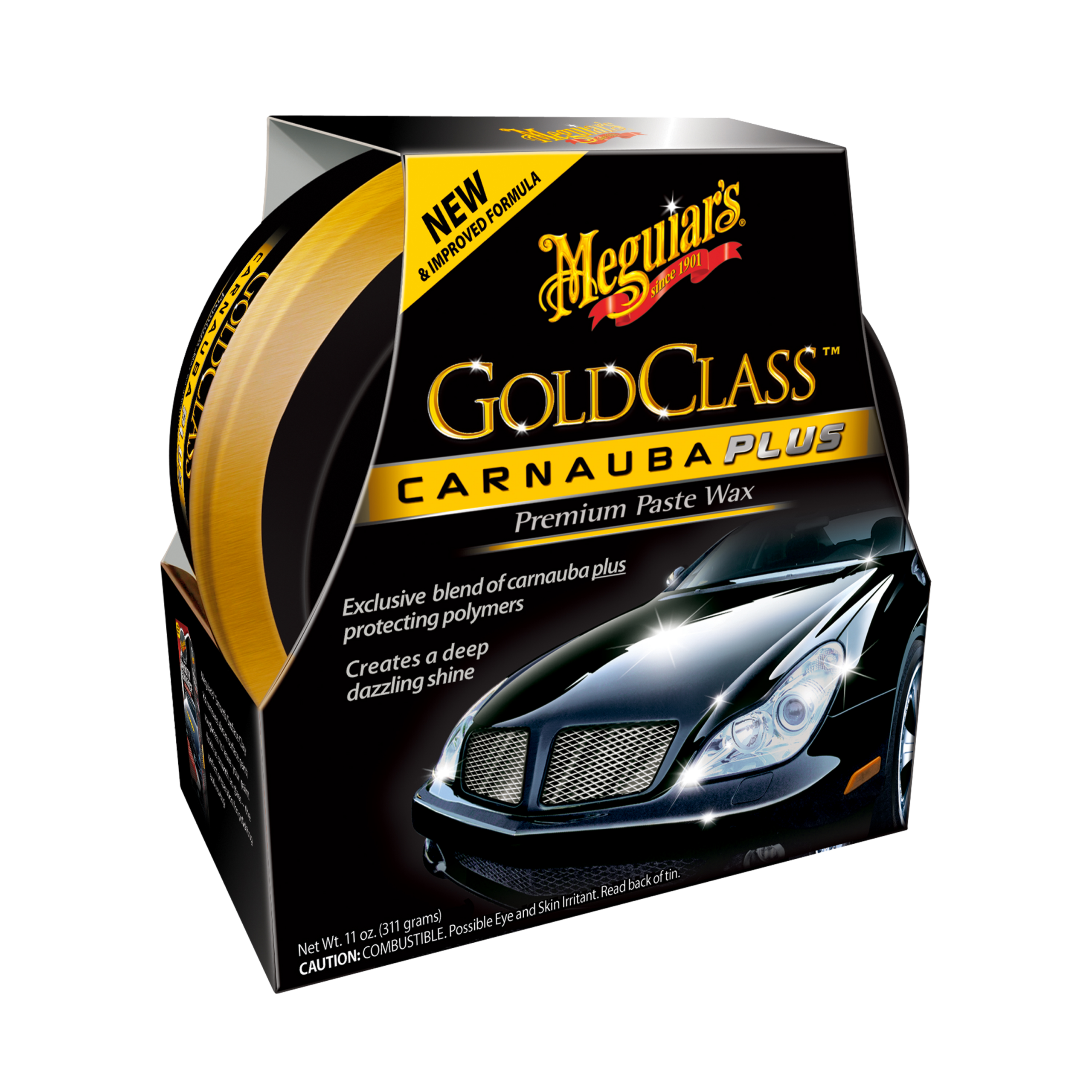 Meguiar's Gold Class Carnauba Plus Premium Liquid Wax 11oz/311g