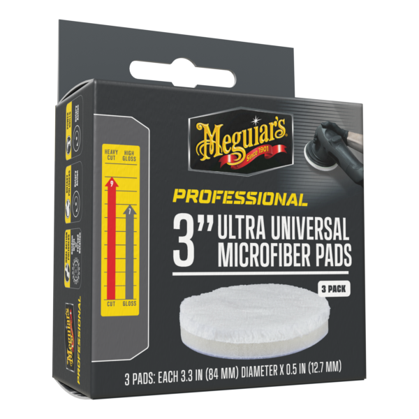 Meguiar's Professional 3" Microfiber Pad 3 inch diam.