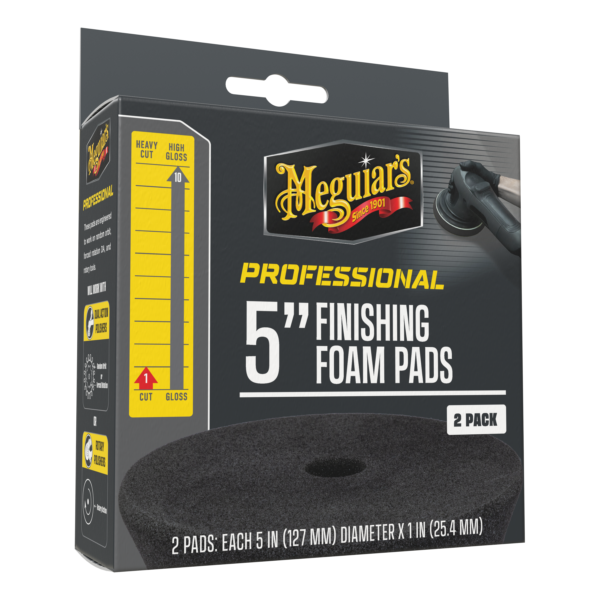 Meguiar's Finishing Foam Pad 5" set v. 2 5 inch diam.