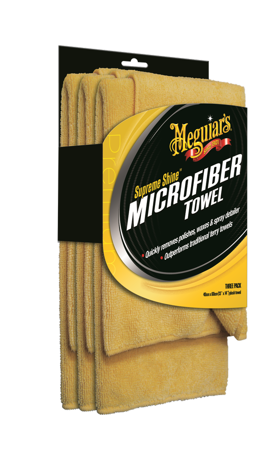 Meguiar’s Supreme Shine Microfiber (3-pack) 40.6cmx40.6cm