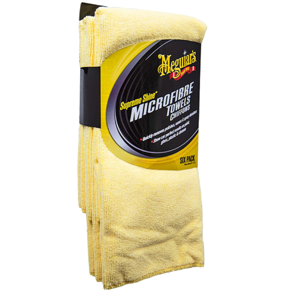 Meguiar’s Supreme Shine Microfiber (6-pack)